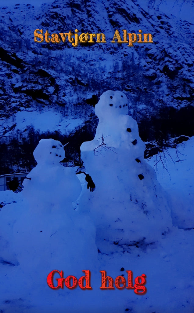 Blåtimen på Stavtjørn Alpin- nyt snøen og helgen💙❄